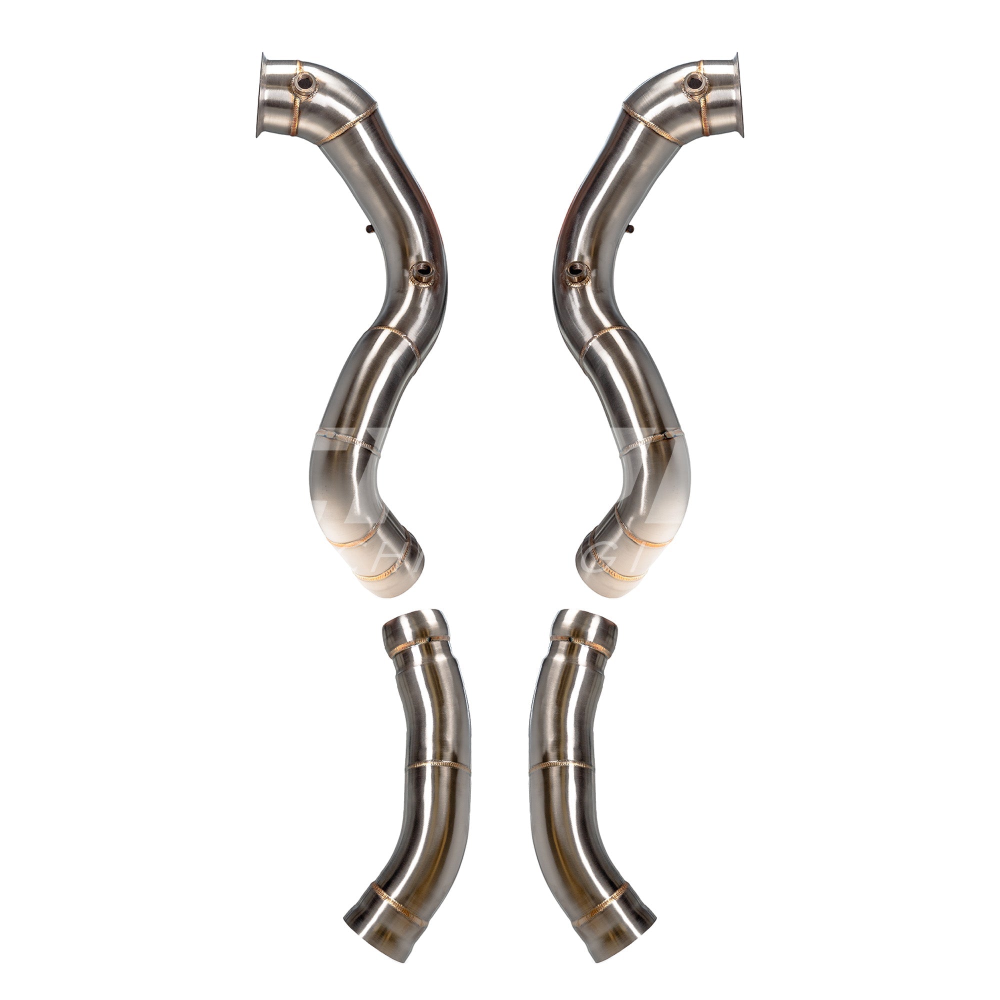 C63S Race Downpipes v2