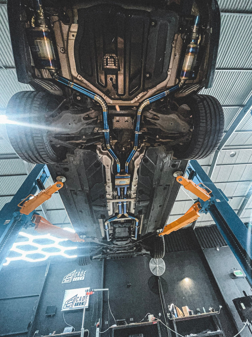 W204 C63 Full Titanium Exhaust